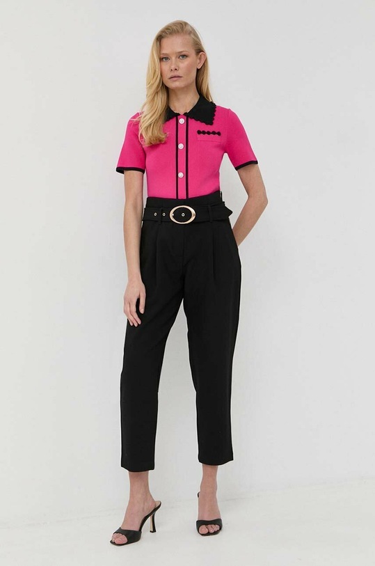 Morgan spodnie PARIA.F.NOIR czarny SS23
