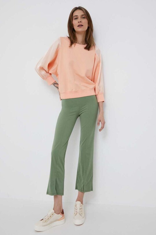 Deha spodnie B84446.75607 zielony SS23