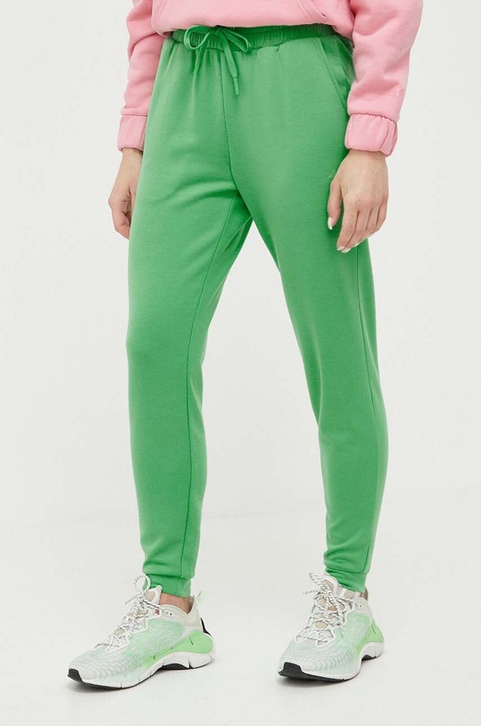 4F pantaloni de trening tricotaj verde 4FSS23TTROF333