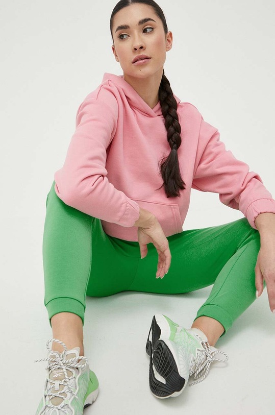 4F pantaloni de trening 4FSS23TTROF333 verde SS23