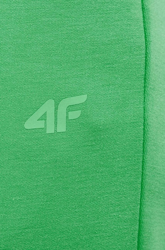 4F pantaloni de trening verde 4FSS23TTROF333
