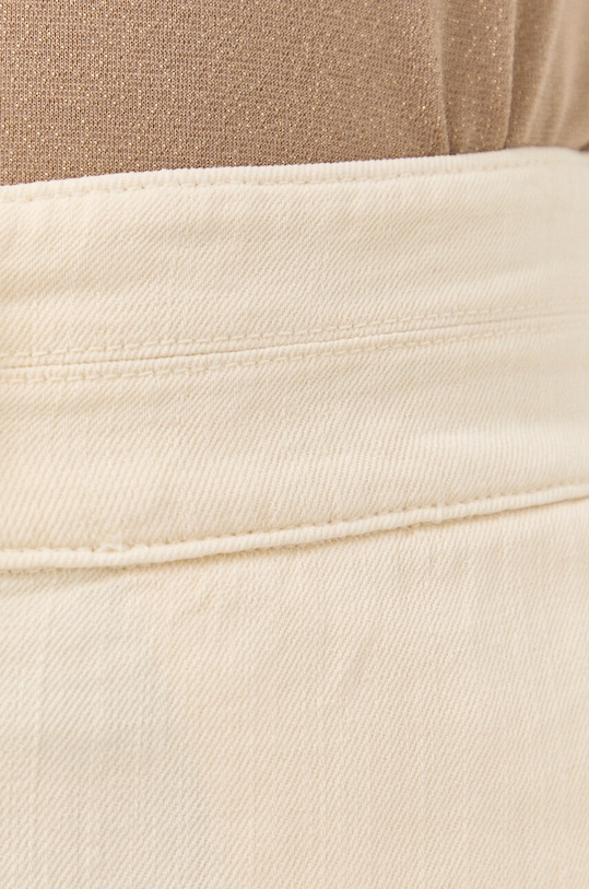 Nohavice s prímesou ľanu Patrizia Pepe 2P1483.A247 béžová