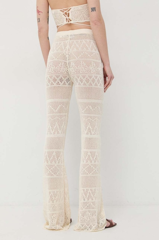 Odzież Patrizia Pepe spodnie 2P1521.K024B beżowy