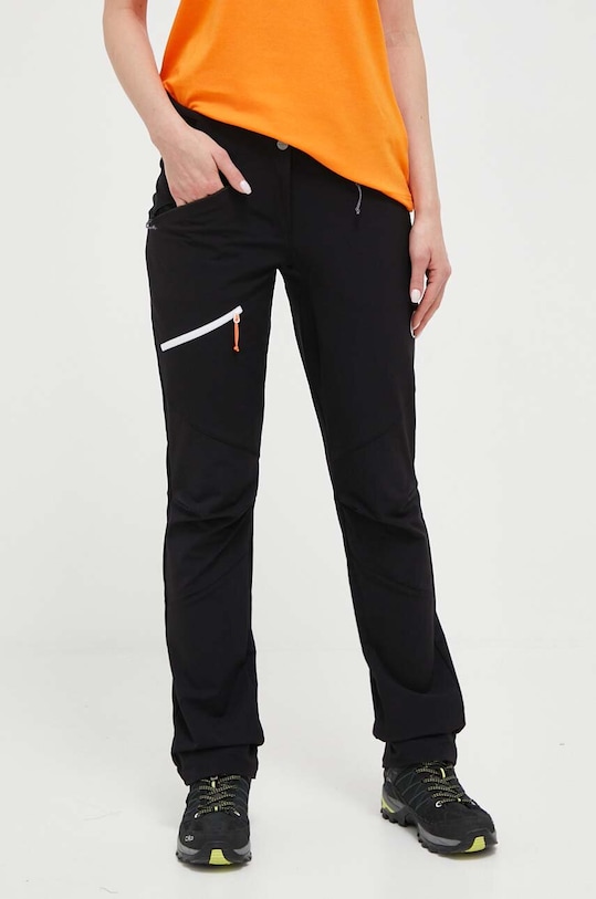 Mammut spodnie outdoorowe Taiss SO tkanina czarny 1021.00880