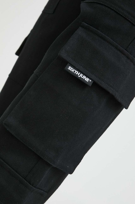 Sixth June pantaloni de bumbac 33670 negru