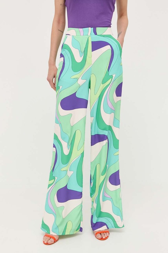 Hlače Morgan Tkanina pisana PARIS.F.MULTICO