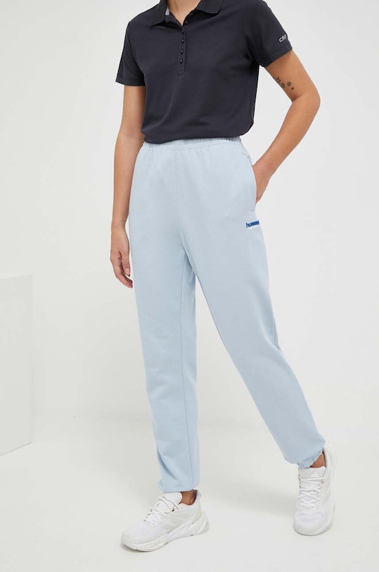 Tepláky Hummel 219221 modrá SS23