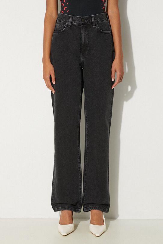 Carhartt WIP jeansy bawełniane Noxon czarny I031920