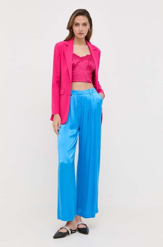 Bardot pantaloni 58606PB2.BOLD.BLUE albastru SS23