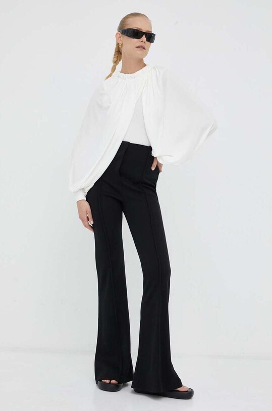 Day Birger et Mikkelsen pantaloni de lana Alice DAY65242397 negru SS23