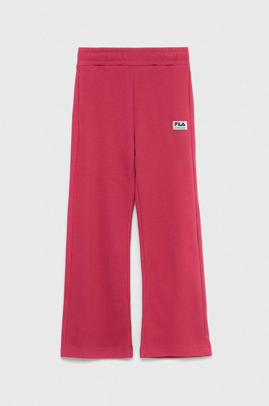 Fila pantaloni de trening pentru copii bumbac roz FAT0275