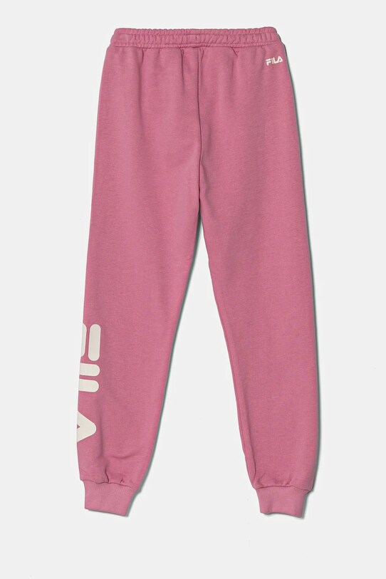 Детские спортивные штаны Fila трикотаж розовый FAT0110.G