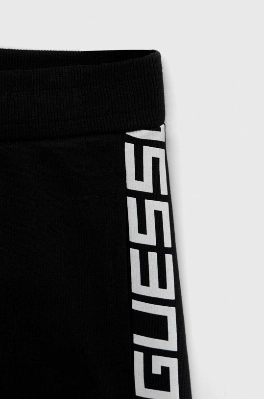 Κοριτσίστικα Παιδικό βαμβακερό παντελόνι Guess J3RQ13.K68I3.PPYX μαύρο