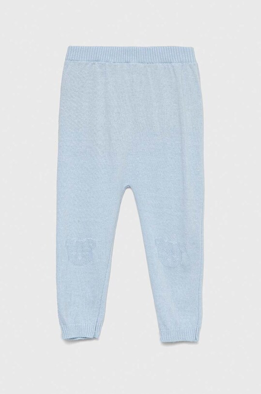 United Colors of Benetton spodnie niemowlęce dzianina niebieski 1036AF002.W.SEASONAL