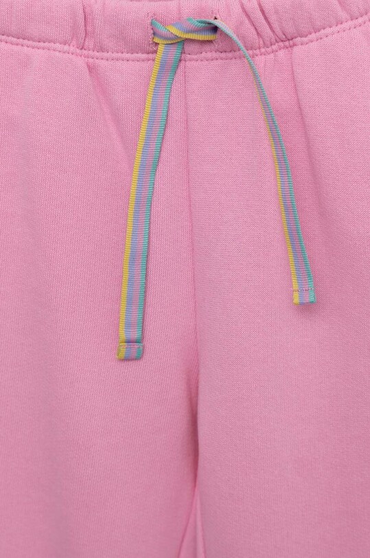Девочка Детские хлопковые штаны United Colors of Benetton 3J68GF01W.P.SEASONAL розовый
