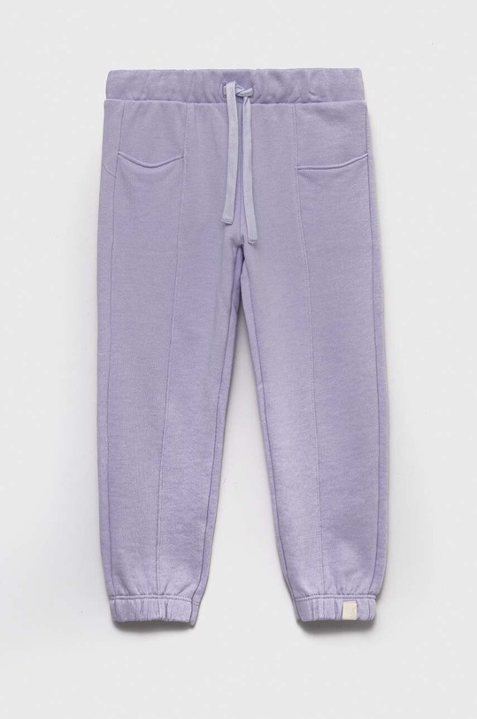 United Colors of Benetton spodnie dresowe dzianina fioletowy 3UHRGF01R.P.SEASONAL