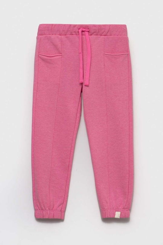 United Colors of Benetton spodnie dresowe dzianina fioletowy 3UHRGF01R.P.SEASONAL