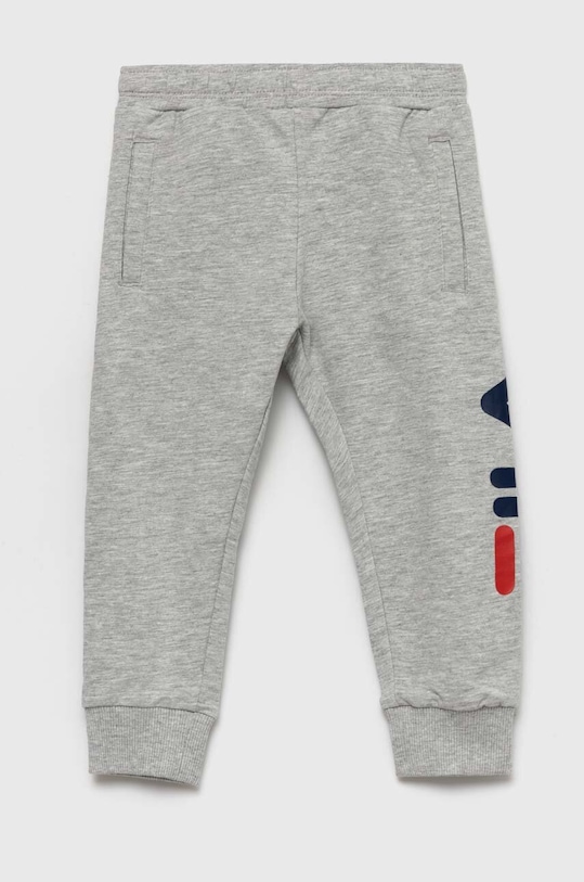 Fila spodnie dresowe dziecięce z elastanem szary FAK0124
