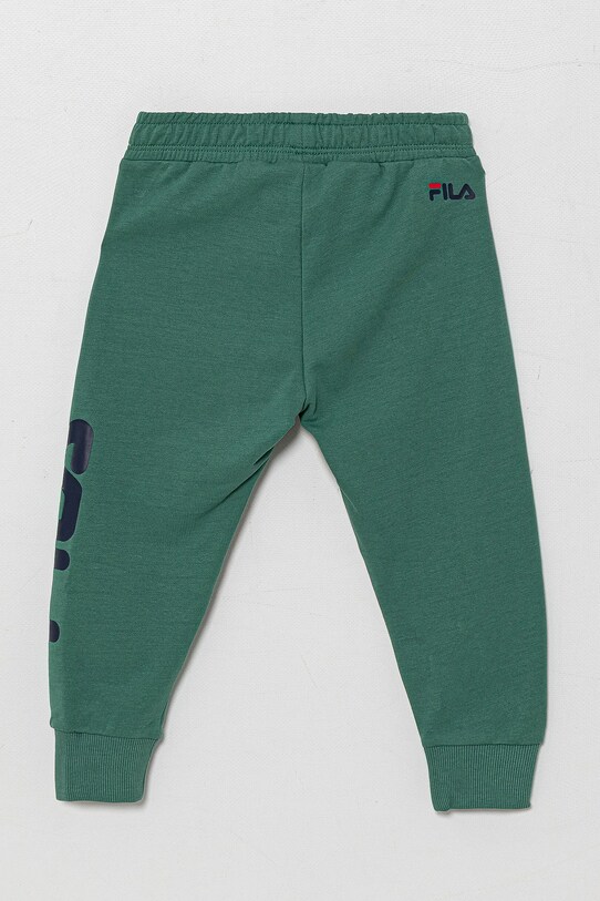 Dětské tepláky Fila FAK0124 zelená SS25