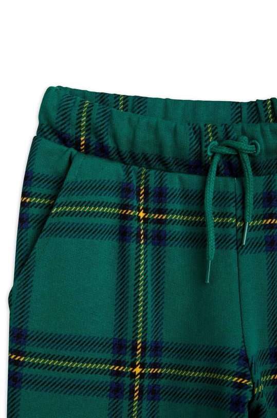 Mini Rodini pantaloni de trening din bumbac pentru copii verde 2313010875