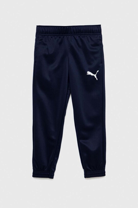 Дитячі спортивні штани Puma ACTIVE Tricot Pants cl B трикотаж темно-синій 58698406.PPYX