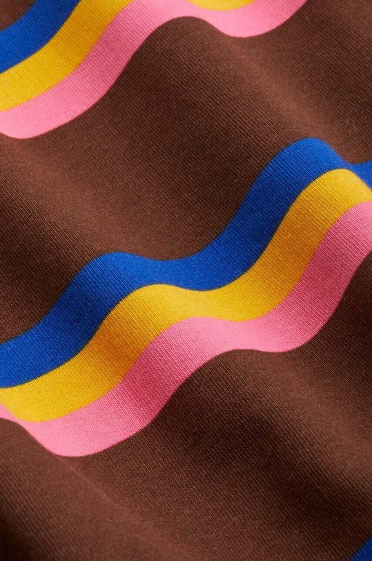 Παιδικό βαμβακερό σορτς Mini Rodini 2323011016 καφέ