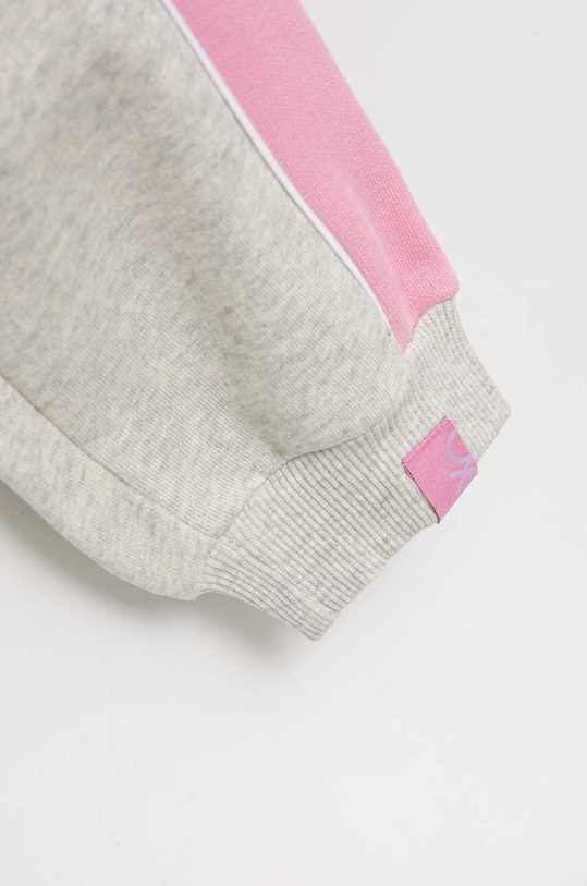 CHLAPEC Dětské bavlněné tepláky United Colors of Benetton 3J68CF030.G.SEASONAL šedá