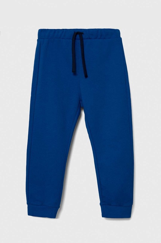 Dětské bavlněné tepláky United Colors of Benetton modrá 3J70GF010.P.SEASONAL