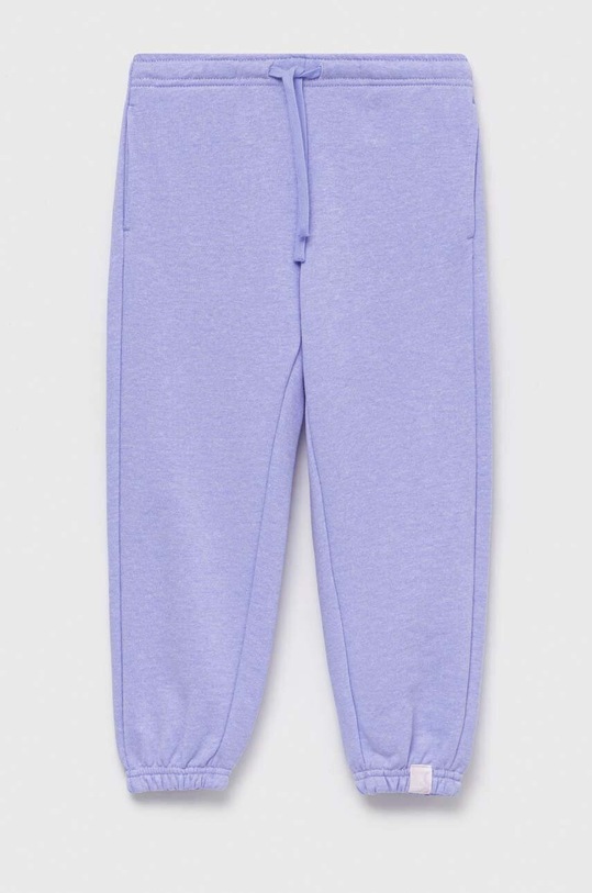United Colors of Benetton spodnie dresowe dziecięce dzianina fioletowy 3UHRCF02Z.G.SEASONAL