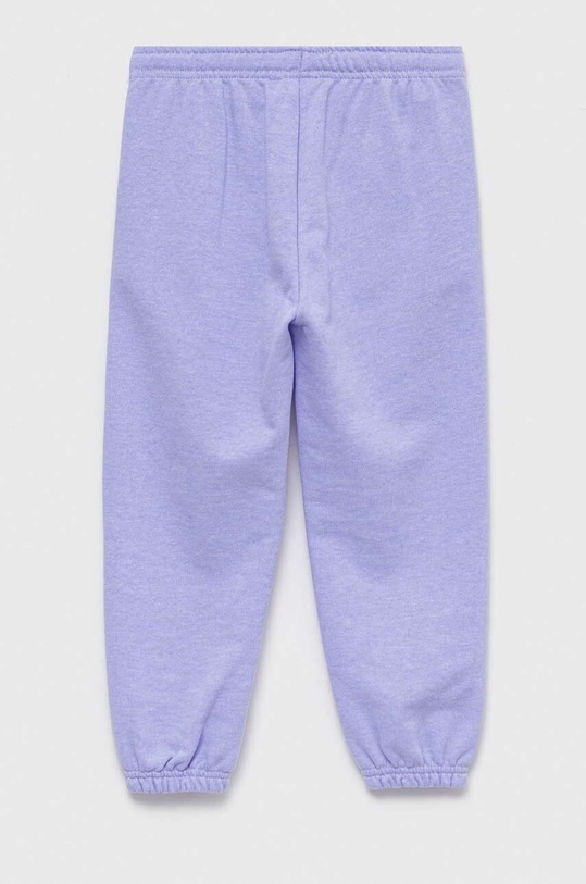 United Colors of Benetton spodnie dresowe dziecięce 3UHRCF02Z.G.SEASONAL fioletowy SS23