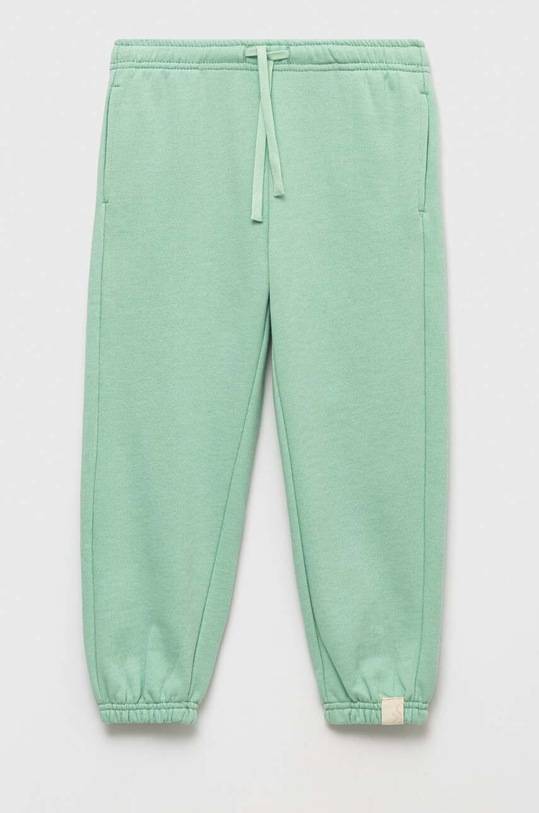 United Colors of Benetton spodnie dresowe dziecięce dzianina zielony 3UHRCF02Z.G.SEASONAL