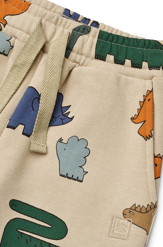 Liewood pantaloni de trening din bumbac pentru copii bej LW17221