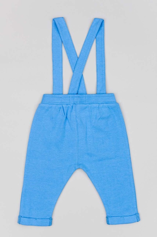 zippy pantaloni de bumbac pentru copii ZNBAP0401.23003 albastru SS23