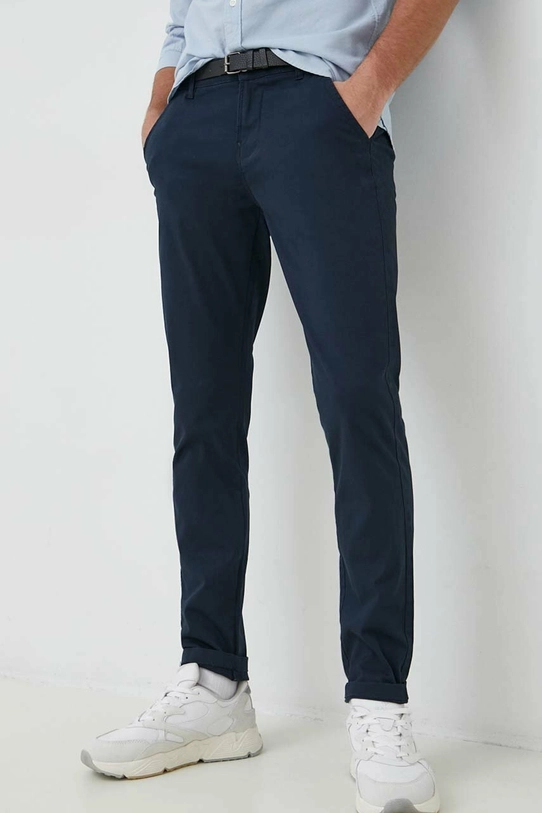 Nohavice Lindbergh chinos tmavomodrá 30.07016.NAVY