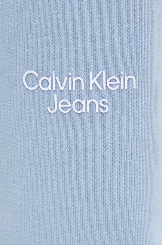 Calvin Klein Jeans pantaloni de trening din bumbac albastru J30J320590.PPYX