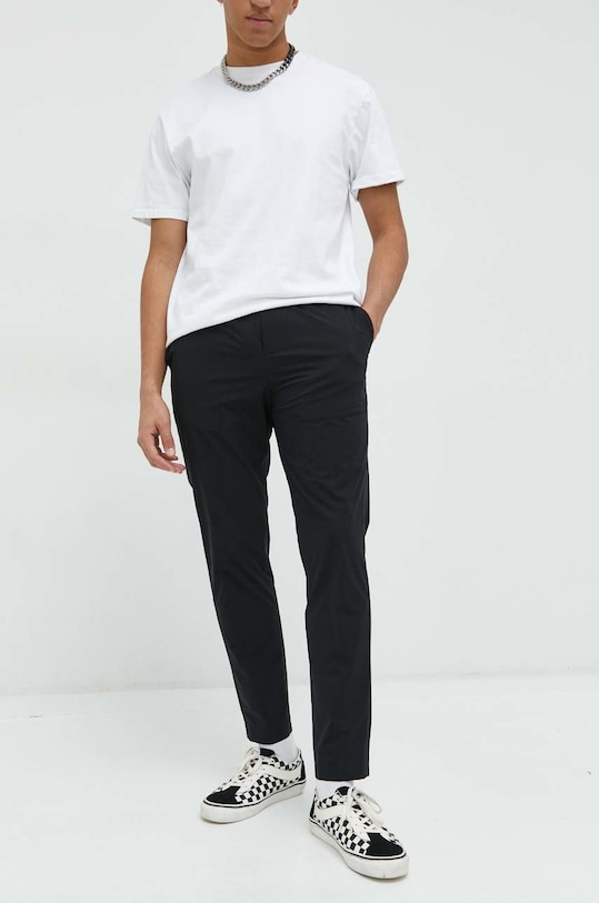 HUGO spodnie 50485832 czarny SS23