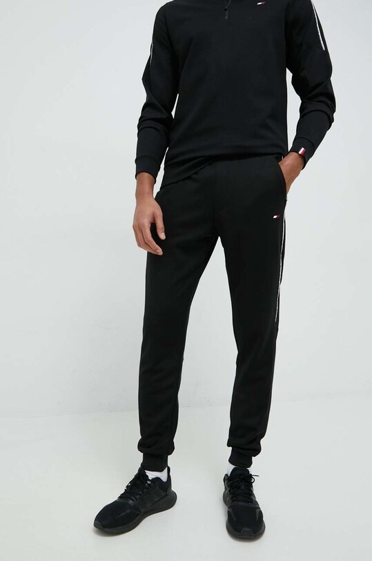 Tommy Hilfiger spodnie dresowe czarny MW0MW28951.PPYX