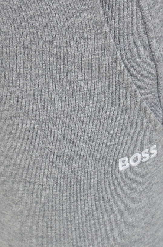 BOSS spodnie dresowe bawełniane BOSS GREEN szary 50483253
