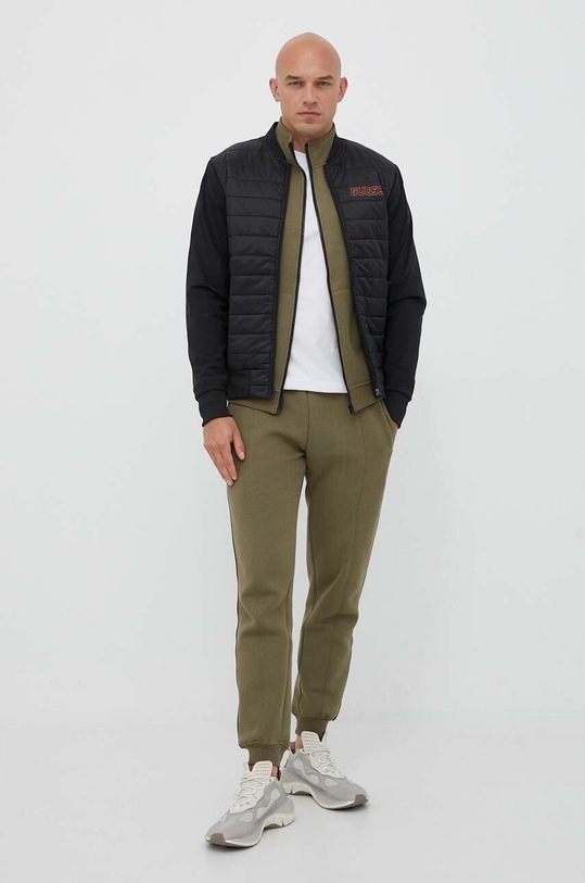 Guess spodnie dresowe MICKEY Z2YB09.KB3P2 zielony SS25