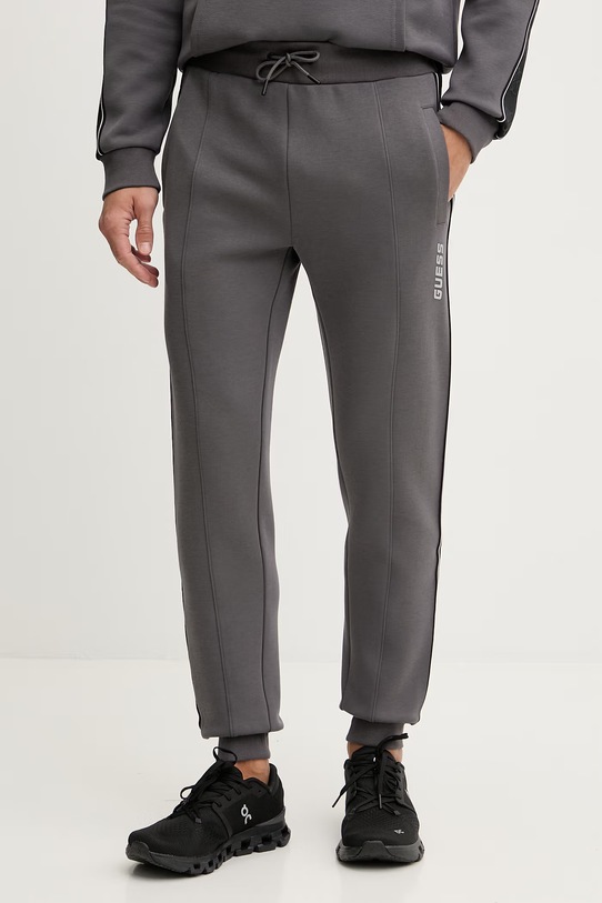Guess spodnie dresowe MICKEY szary Z2YB09.KB3P2