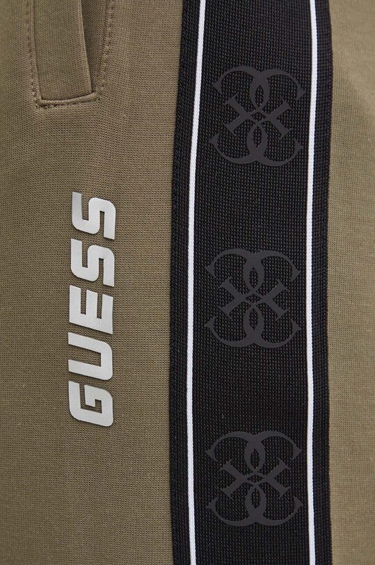 Guess pantaloni della tuta verde Z2YB09.KB3P2