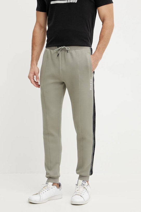Guess spodnie dresowe MICKEY zielony Z2YB09.KB3P2