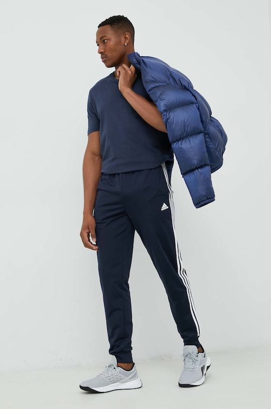 adidas spodnie dresowe Essentials H46106 granatowy AW24