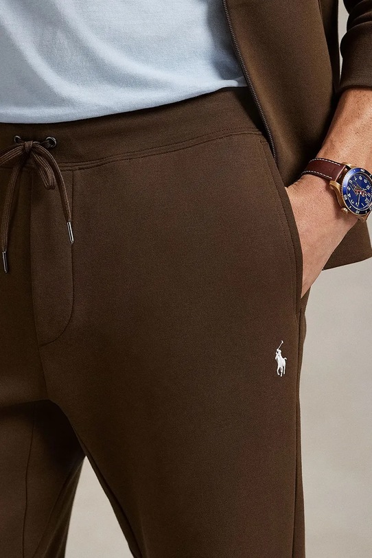 Polo Ralph Lauren spodnie dresowe brązowy 710881518