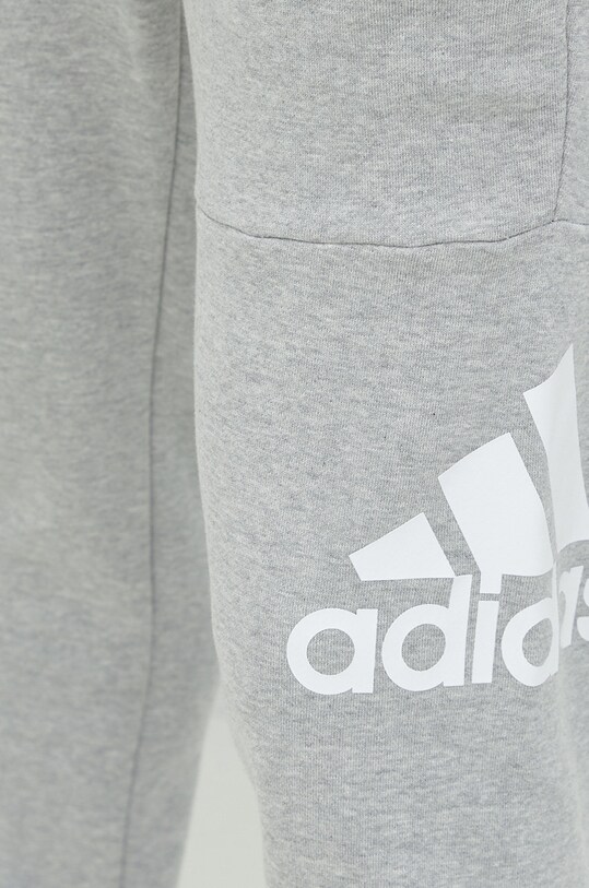 adidas pantaloni de trening din bumbac gri HA4345