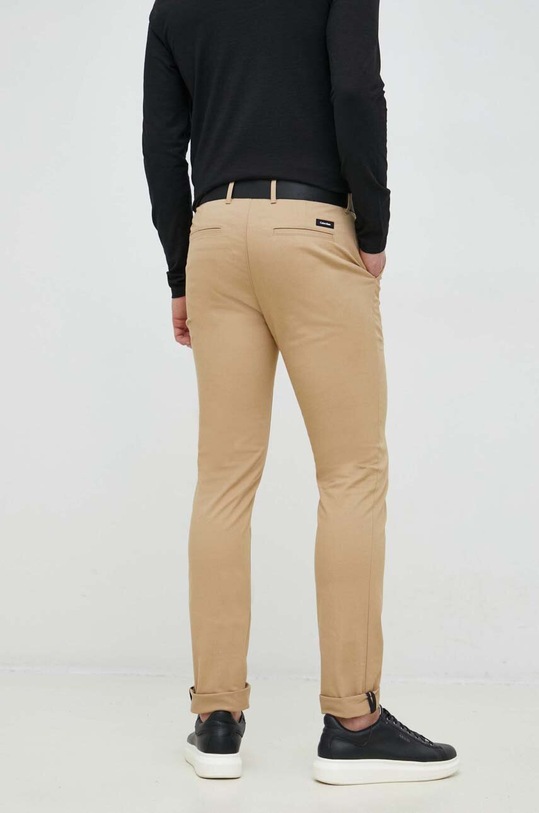 Odzież Calvin Klein spodnie K10K110979.PPYX beżowy