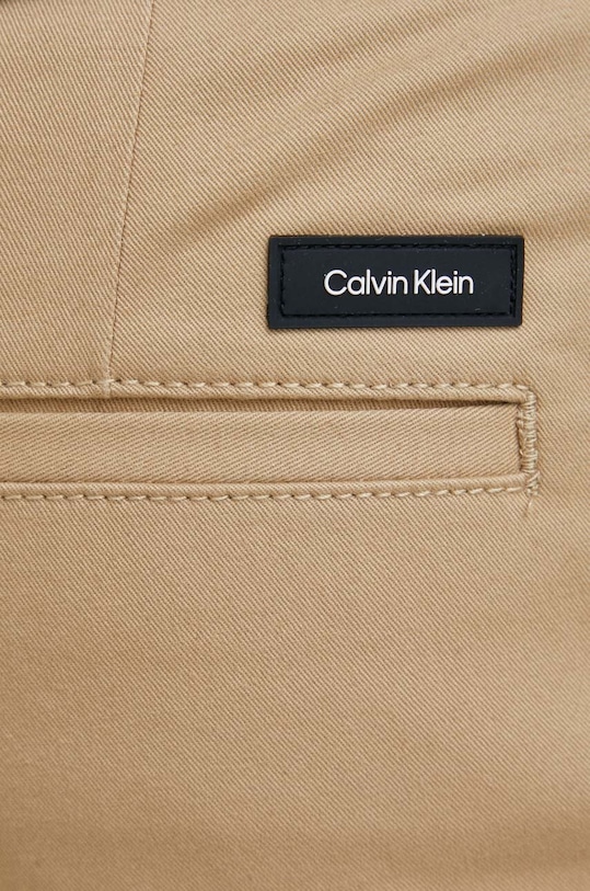Calvin Klein spodnie K10K110979.PPYX beżowy