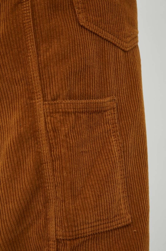 Levi's spodnie sztruksowe brązowy 55849.0031
