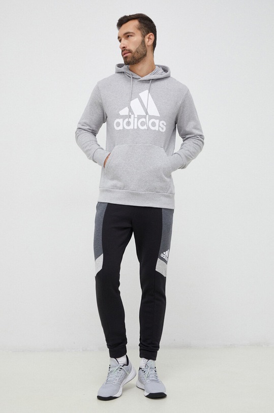 adidas spodnie dresowe HY8683 czarny SS23