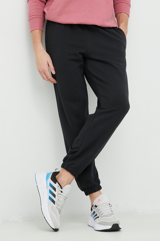 Tepláky adidas pletenina černá IC9770
